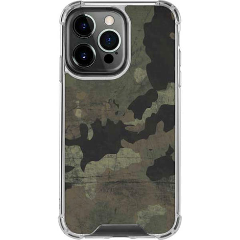 Hunting Camo iPhone 16 Pro Clear Case
